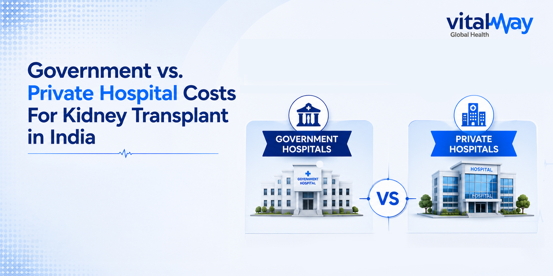 Government vs private kidney transplant costs in India Government vs private kidney transplant costs in India