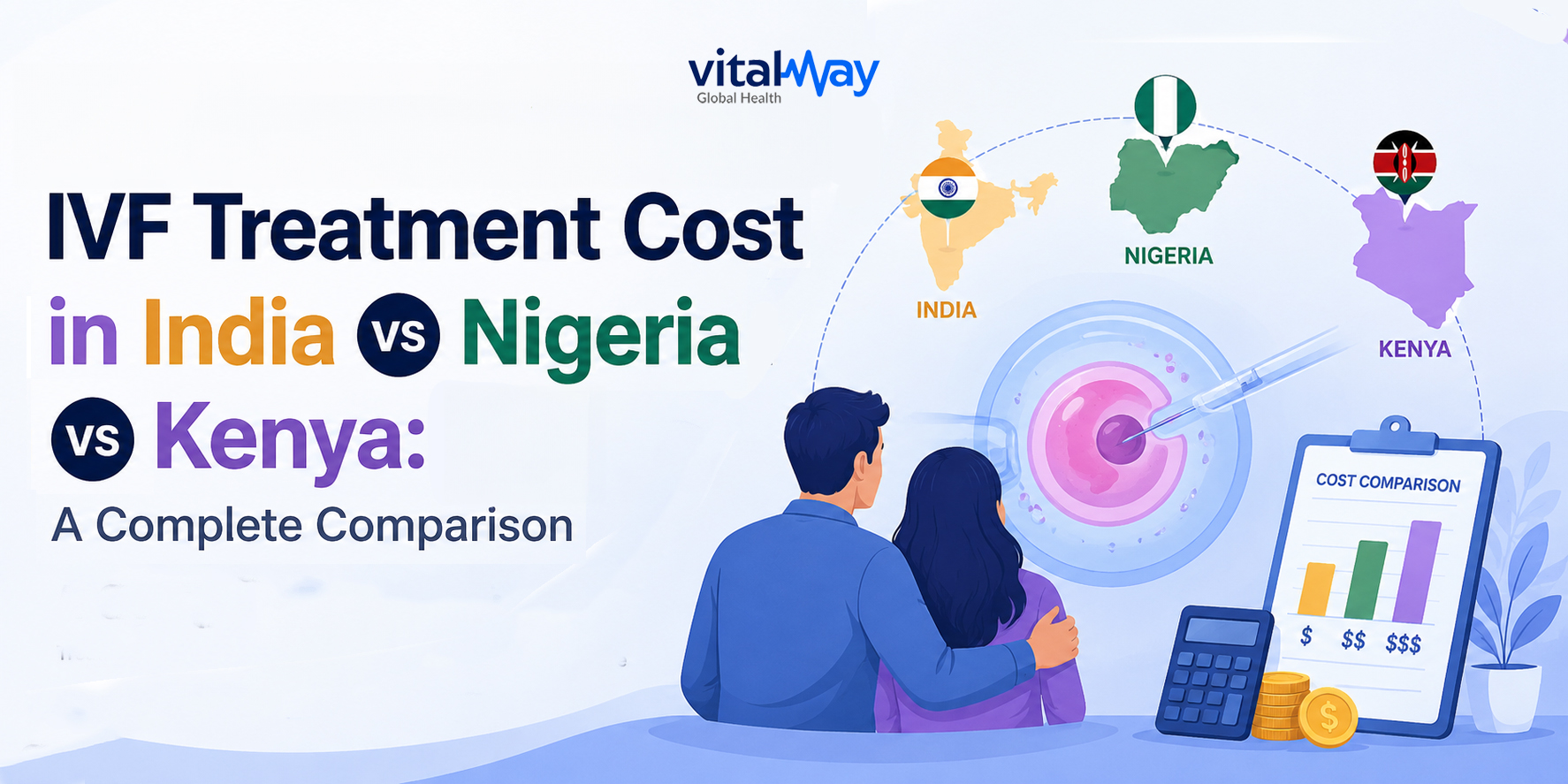 IVF Treatment Cost in India vs Nigeria and Kenya: A Complete Comparison